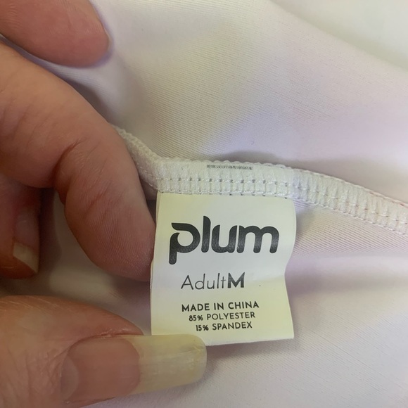 🇺🇸 Plum Patriotic Stars & Stripes Leotard – Adult Medium - Picture 4 of 4